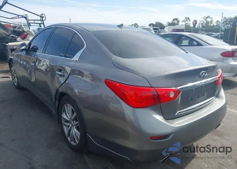 2014 Infiniti Q50 Premium из США, поврежденный, VIN JN1BV7AP2EM686995